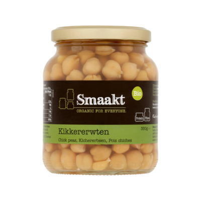 Smaakt Biologisch Kikkererwten